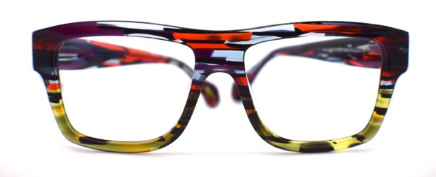 colorful theo eyeglasses frame